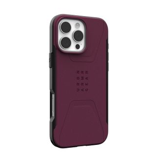Чохол UAG для iPhone 16 Pro Max, Civilian Magsafe, Bordeaux (114445119049) - фото 2