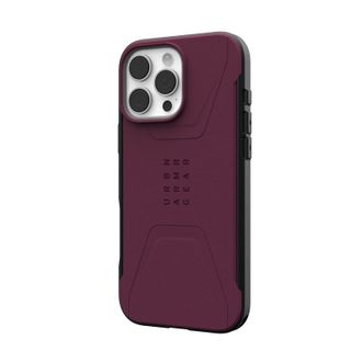 Чохол UAG для iPhone 16 Pro Max, Civilian Magsafe, Bordeaux (114445119049) - фото 3