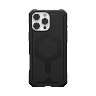 Чохол UAG для iPhone 16 Pro Max, Essential Armor Magsafe, Black (114449114040) - фото 1