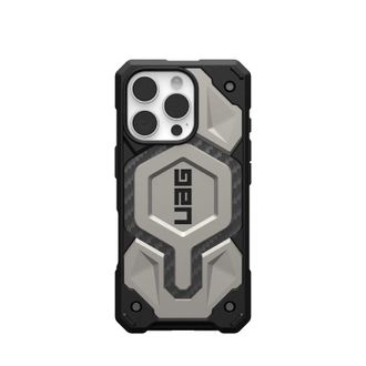 Чохол UAG для iPhone 16 Pro, Monarch Pro Magsafe, Titanium (114456113636) - фото 1