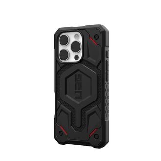 Чохол UAG для iPhone 16 Pro, Monarch Pro Magsafe, Kevlar Black (114456113940) - фото 3 Чохол UAG для iPhone 16 Pro, Monarch Pro Magsafe, Kevlar Black (114456113940) - фото 3