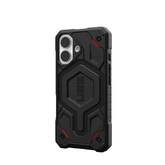 Чохол UAG для iPhone 16, Monarch Pro Magsafe, Kevlar Black (114458113940) - фото 3 Чохол UAG для iPhone 16, Monarch Pro Magsafe, Kevlar Black (114458113940) - фото 3