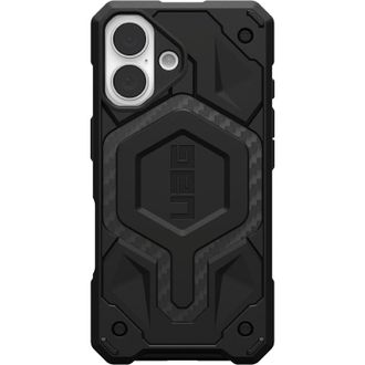 Чохол UAG для iPhone 16, Monarch Pro Magsafe, Carbon Fiber (114458114242) - фото 1 Чохол UAG для iPhone 16, Monarch Pro Magsafe, Carbon Fiber (114458114242) - фото 1