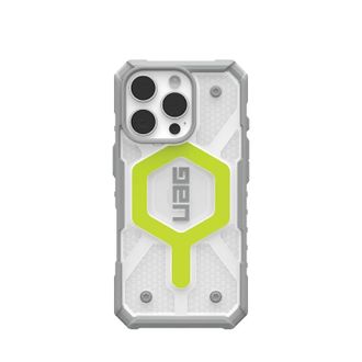 Чохол UAG для iPhone 16 Pro, Pathfinder Clear Magsafe, Active Neon (114464118181) - фото 1 Чохол UAG для iPhone 16 Pro, Pathfinder Clear Magsafe, Active Neon (114464118181) - фото 1