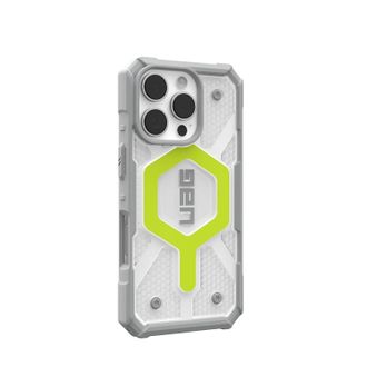 Чохол UAG для iPhone 16 Pro, Pathfinder Clear Magsafe, Active Neon (114464118181) - фото 2 Чохол UAG для iPhone 16 Pro, Pathfinder Clear Magsafe, Active Neon (114464118181) - фото 2