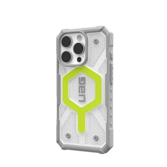 Чохол UAG для iPhone 16 Pro, Pathfinder Clear Magsafe, Active Neon (114464118181) - фото 3 Чохол UAG для iPhone 16 Pro, Pathfinder Clear Magsafe, Active Neon (114464118181) - фото 3