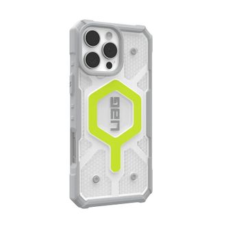 Чохол UAG для iPhone 16 Pro Max, Pathfinder Clear Magsafe, Active Neon (114465118181) - фото 2 Чохол UAG для iPhone 16 Pro Max, Pathfinder Clear Magsafe, Active Neon (114465118181) - фото 2