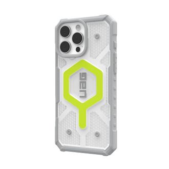 Чохол UAG для iPhone 16 Pro Max, Pathfinder Clear Magsafe, Active Neon (114465118181) - фото 3 Чохол UAG для iPhone 16 Pro Max, Pathfinder Clear Magsafe, Active Neon (114465118181) - фото 3