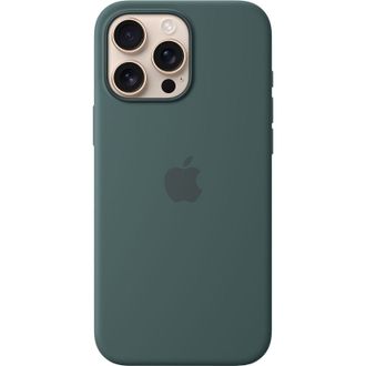 Чехол Silicone Case with MagSafe iPhone 16 Pro Max Lake Green - фото 1