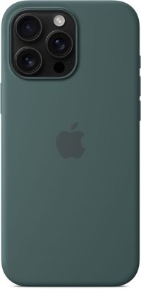 Чехол Silicone Case with MagSafe iPhone 16 Pro Max Lake Green - фото 2
