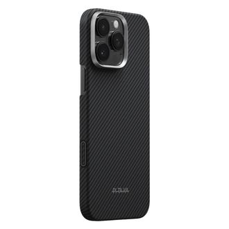 Чохол Pitaka Ultra-Slim Case Classic Twill 600D Black/Grey PitaTap for iPhone 16 Pro Max (KI1602PAM) - фото 2