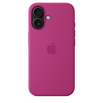 Чохол Silicone Case with MagSafe iPhone 16 Fuchsia - фото 1