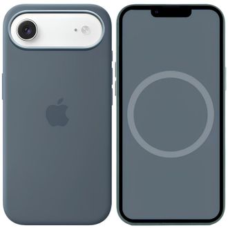 Чохол Silicone Case with MagSafe iPhone 17 Air anchor blue - фото 1