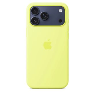 Чохол Silicone Case with MagSafe + Button iPhone 17 Pro Max Neon Yellow - фото 3 Чохол Silicone Case with MagSafe + Button iPhone 17 Pro Max Neon Yellow - фото 3