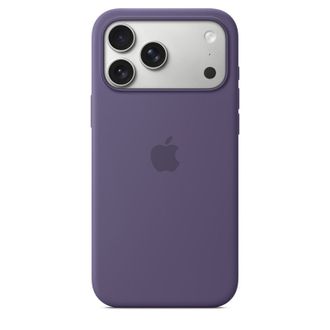 Чехол Silicone Case with MagSafe + Button iPhone 17 Pro Max Purple Fog - фото 1