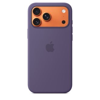 Чехол Silicone Case with MagSafe + Button iPhone 17 Pro Max Purple Fog - фото 2