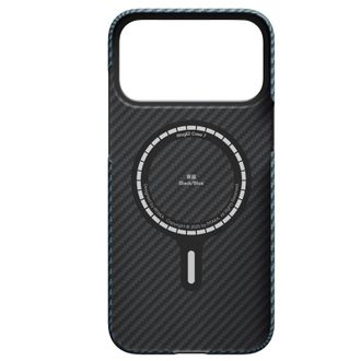 Чехол Pitaka Ultra-Slim Case Twill Blue/Grey for iPhone 17 Pro Max (KI1706BPM) - фото 3