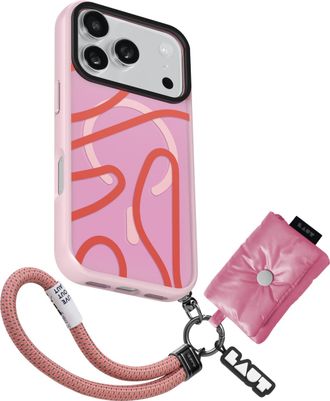 Чехол LAUT KEYKO POP for iPhone 17 Pro Max - Rosy Wave (L_IP25D_KP_P) - фото 2 Чехол LAUT KEYKO POP for iPhone 17 Pro Max - Rosy Wave (L_IP25D_KP_P) - фото 2