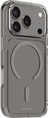 Чохол LAUT CRYSTAL FLURO case for iPhone 17 Pro Max - Clear Grey (L_IP25D_CF_GY) - фото 2