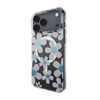 Чохол SwitchEasy Fleur M 3D Pattern Case with MagSafe for iPhone 17 Pro Max/ 18 Pro Max, Blue Grey - фото 3 Чохол SwitchEasy Fleur M 3D Pattern Case with MagSafe for iPhone 17 Pro Max/ 18 Pro Max, Blue Grey - фото 3