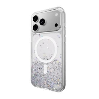 Чохол SwitchEasy Starfield M 3D Glitter Case with MagSafe for iPhone 17 Pro/ 18 Pro, Transparent/White Ring - фото 3 Чохол SwitchEasy Starfield M 3D Glitter Case with MagSafe for iPhone 17 Pro/ 18 Pro, Transparent/White Ring - фото 3