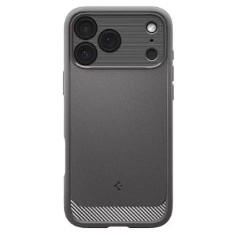 Чехол Spigen для iPhone 17 Pro - Rugged Armor MAG, Grey (ACS10330) - фото 1 Чехол Spigen для iPhone 17 Pro - Rugged Armor MAG, Grey (ACS10330) - фото 1