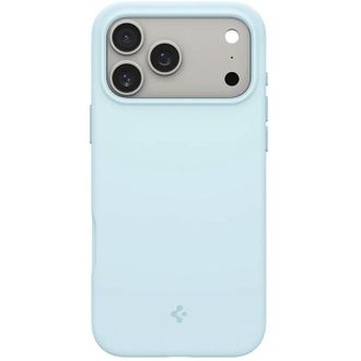 Чехол Spigen для iPhone 17 Pro, Silicon Fit MAG, Mute Blue (ACS10338) - фото 1 Чехол Spigen для iPhone 17 Pro, Silicon Fit MAG, Mute Blue (ACS10338) - фото 1