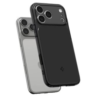 Чехол Spigen для iPhone 17 Pro - Ultra Hybrid "T" MagFit, Frost Black (ACS10345) - фото 2 Чехол Spigen для iPhone 17 Pro - Ultra Hybrid "T" MagFit, Frost Black (ACS10345) - фото 2