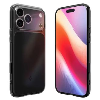 Чехол Spigen для iPhone 17 Pro - Ultra Hybrid "T" MagFit, Frost Black (ACS10345) - фото 3 Чехол Spigen для iPhone 17 Pro - Ultra Hybrid "T" MagFit, Frost Black (ACS10345) - фото 3