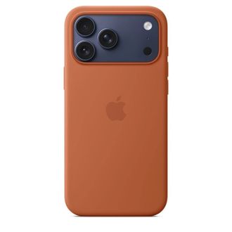 Чехол Silicone Case with MagSafe + Button iPhone 17 Pro Terra Cotta - фото 3 Чехол Silicone Case with MagSafe + Button iPhone 17 Pro Terra Cotta - фото 3