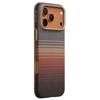 Чехол Pitaka Aramid UltraGuard Case Sunset for iPhone 17 Pro (KI1702BP) - фото 2 Чехол Pitaka Aramid UltraGuard Case Sunset for iPhone 17 Pro (KI1702BP) - фото 2