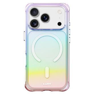 Чехол LAUT AERO HOLO for iPhone 17 Pro - Holo White (L_IP25B_AH_W) - фото 1