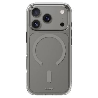 Чохол LAUT CRYSTAL FLURO case for iPhone 17 Pro - Clear Grey (L_IP25B_CF_GY) - фото 1