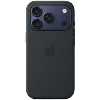 Чехол для смартфона Apple iPhone 17 Pro Silicone Case with MagSafe Black (MGFK4) - фото 3