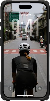 Чехол UAG для iPhone 17 Plasma XTE MagSafe Black/Pop Orange (114526114097) - фото 3