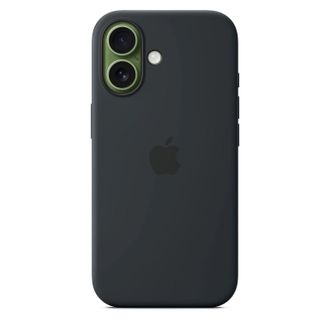 Чохол Silicone Case with MagSafe + Button iPhone 17 Black - фото 2