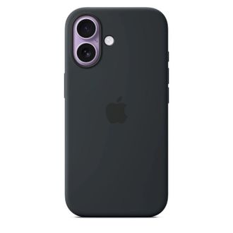 Чохол Silicone Case with MagSafe + Button iPhone 17 Black - фото 3