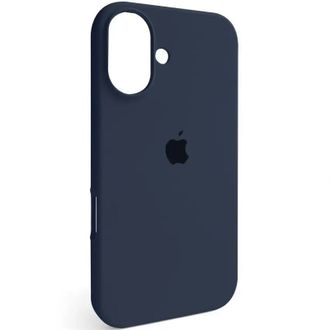 Чохол Silicone Case with MagSafe + Button iPhone 17 Midnight - фото 1