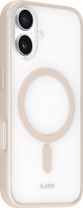 Чехол LAUT HUEX PROTECT case for iPhone 17 - Beige Gold (L_IP25A_HPT_BE) - фото 3