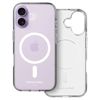 Чехол Native Union (RE) Clear Case Clear for iPhone 17 (RECLE-TRA-NP25) - фото 1 Чехол Native Union (RE) Clear Case Clear for iPhone 17 (RECLE-TRA-NP25) - фото 1