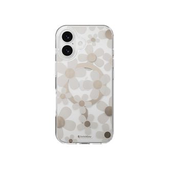 Чохол SwitchEasy Fleur M 3D Pattern Case with MagSafe for iPhone 17, Golden Grey - фото 1 Чохол SwitchEasy Fleur M 3D Pattern Case with MagSafe for iPhone 17, Golden Grey - фото 1