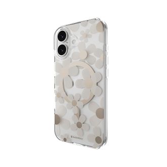 Чохол SwitchEasy Fleur M 3D Pattern Case with MagSafe for iPhone 17, Golden Grey - фото 2 Чохол SwitchEasy Fleur M 3D Pattern Case with MagSafe for iPhone 17, Golden Grey - фото 2