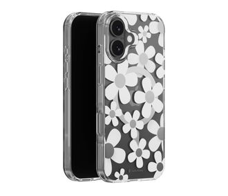 Чохол SwitchEasy Fleur M 3D Pattern Case with MagSafe for iPhone 17, White - фото 2