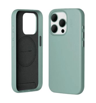 Чехол Moft Snap Case MOVAS for IPhone 15 Pro Max Magsafe Green (MD020-1-I15PROMAX-SFGN) - фото 2 Чехол Moft Snap Case MOVAS for IPhone 15 Pro Max Magsafe Green (MD020-1-I15PROMAX-SFGN) - фото 2