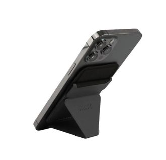 Магнітний гаманець-підставка Moft Snap-On MOVAS with magsafe Black (MS007MP-1-MO-JTBK) - фото 2