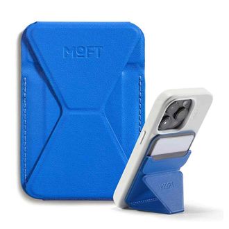 Магнитный кошелек-подставка Moft Snap-On MOVAS with magsafe Blue (MS007MP-1-MO-SPBU) - фото 2