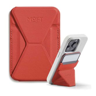 Магнитный кошелек-подставка Moft Snap-On MOVAS with magsafe Orange (MS007MP-1-MO-SSRD) - фото 2
