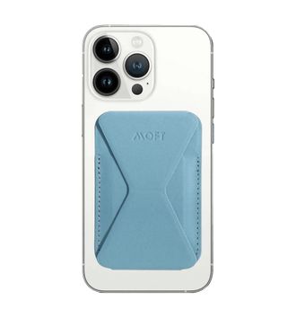 Магнитный кошелек-подставка Moft Snap-on with magsafe Windy Blue (MS007MS-1-WindyBlue) - фото 2