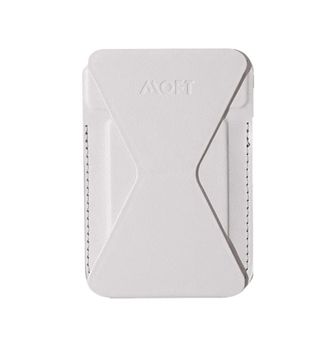 Магнитный кошелек-подставка Moft Snap-on with magsafe White (MS007MS-4-WDGY) - фото 1 Магнитный кошелек-подставка Moft Snap-on with magsafe White (MS007MS-4-WDGY) - фото 1
