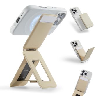 Магнитная штатив-подставка MOFT Snap Phone Tripod Stand Earthen Beige (MS027W-1-ME-ETBG) - фото 2 Магнитная штатив-подставка MOFT Snap Phone Tripod Stand Earthen Beige (MS027W-1-ME-ETBG) - фото 2